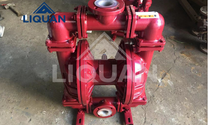 襯四氟塑料氣動隔膜泵-上海黎全泵業(yè)